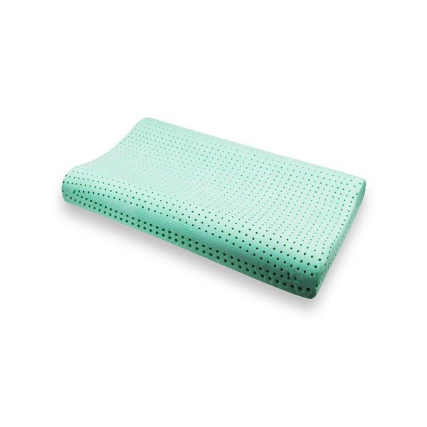 Cuscino bianco con schiuma di memoria Bio Wave, 42 x 72 cm - ProSpánek-image-3