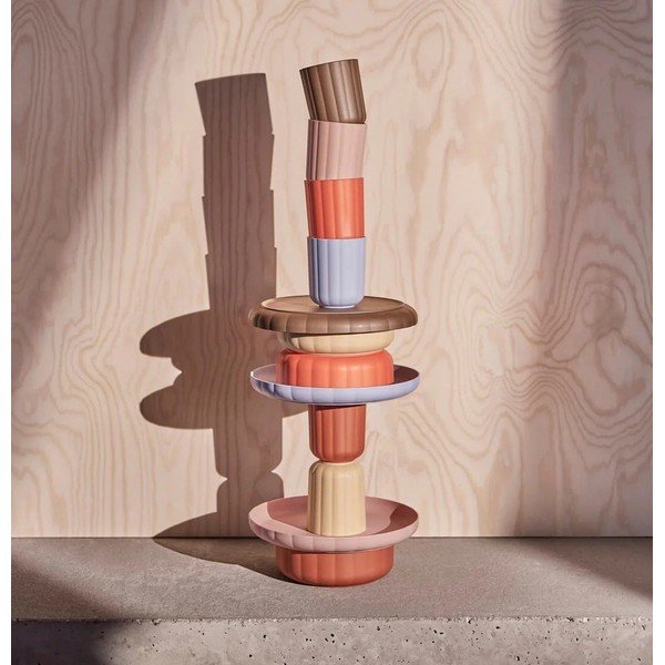 Set da pranzo per bambini in plastica 3 pz Pullo – OYOY Mini-image-4
