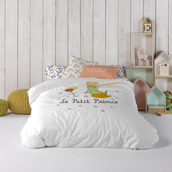 Copripiumino e cuscino in cotone per bambini Ses Amis, 140 x 200 cm - Mr. Fox-image-3