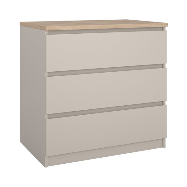 Credenza color crema 77x76x50 cm Naia – Tvilum
