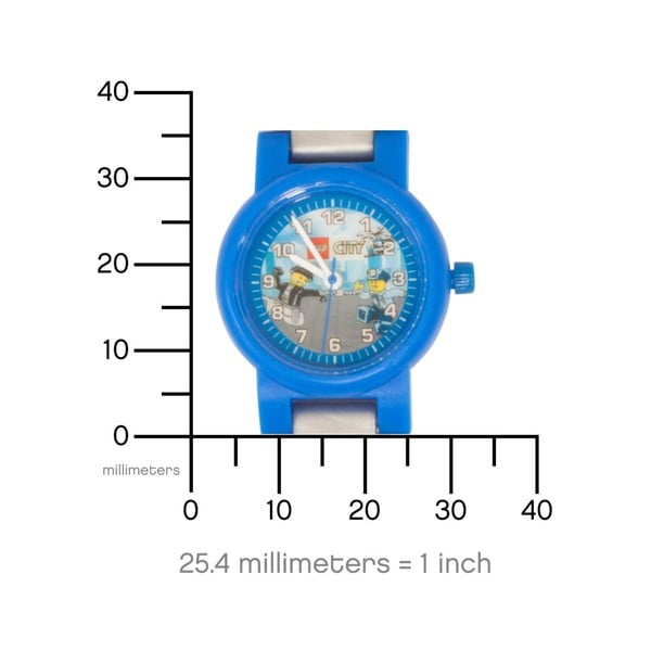 Orologio per bambini con figura di agente di polizia municipale - LEGO®-image-4