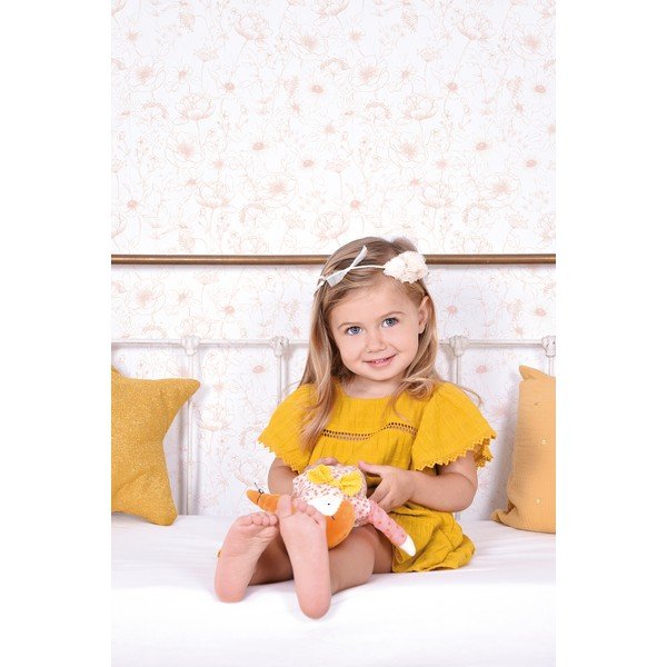 Carta da parati per bambini 10 m x 50 cm Flowers Botany - Lilipinso-image-1