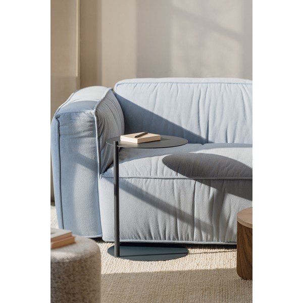 Tavolino rotondo in acciaio 41x40 cm Ande – noo.ma-image-1