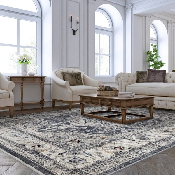 Tappeto antracite 200x290 cm Sovereign - Asiatic Carpets-image-2