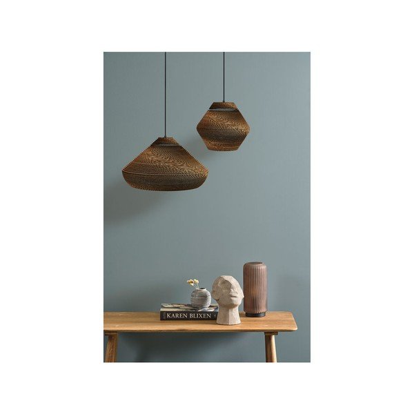 Lampada da soffitto marrone ø 48 cm Alk - Villa Collection-image-3
