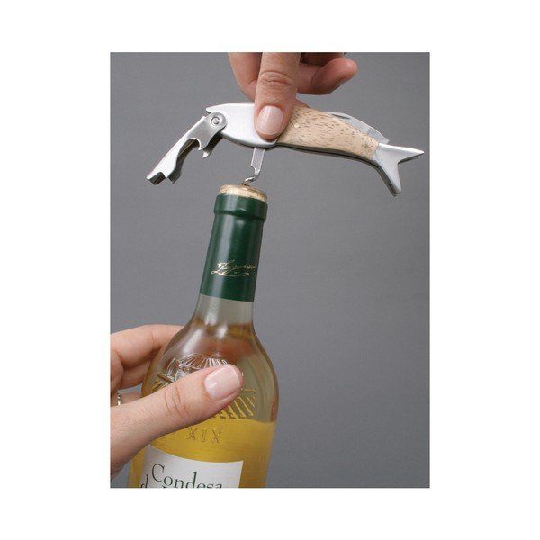 Cavatappi per vino Pesce - Kikkerland-image-1