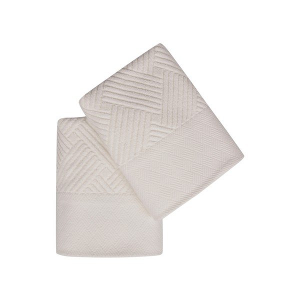 Set di 2 asciugamani Madame Coco Lora, 50 x 90 cm - Foutastic-image-3