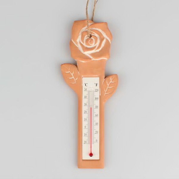 Keramický teploměr Dakls Rose