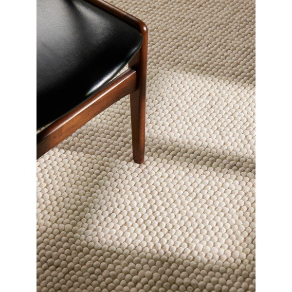 Tappeto rotondo color crema in lana tessuto a mano ø 200 cm Richmond Diana – Ted Baker-image-2