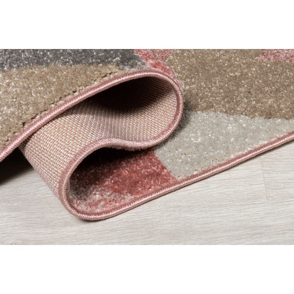 Tappeto rosa Aurora, 160 x 230 cm - Flair Rugs-image-2