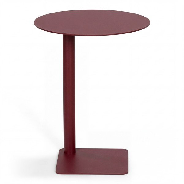 Tavolino rotondo in acciaio ø 40 cm Sunny – Spinder Design