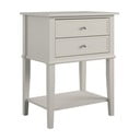 Comodino grigio chiaro Franklin - Støraa