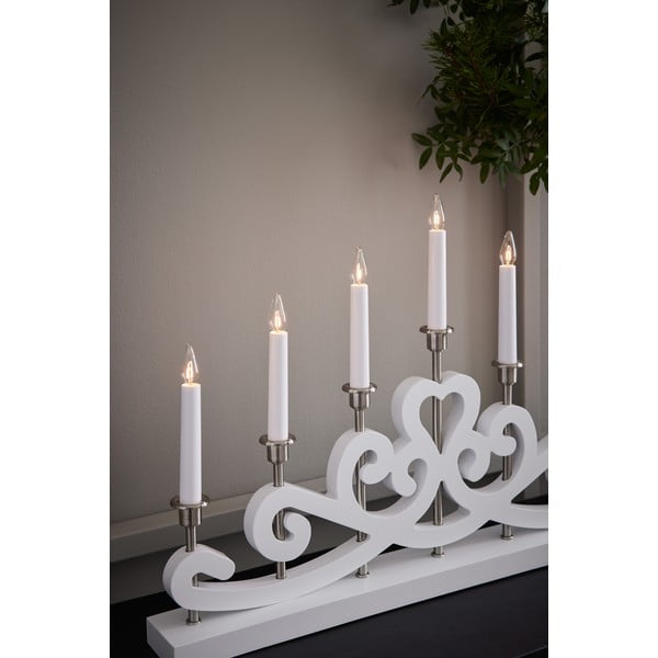 Decorazione luminosa natalizia bianca Nightfall - Markslöjd-image-2