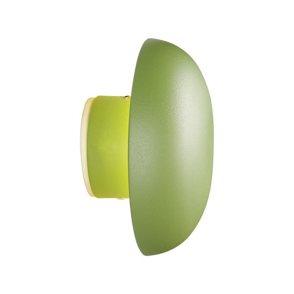 Lampada da parete LED verde con ricarica USB Davey – Trio-image-1