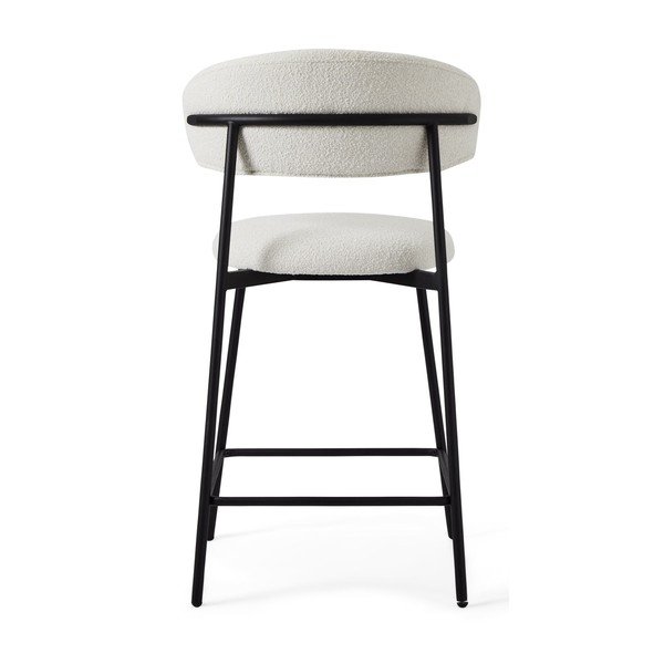 Set di 2 sgabelli da bar bianchi (altezza seduta 65 cm) Diana - Furnhouse-image-2