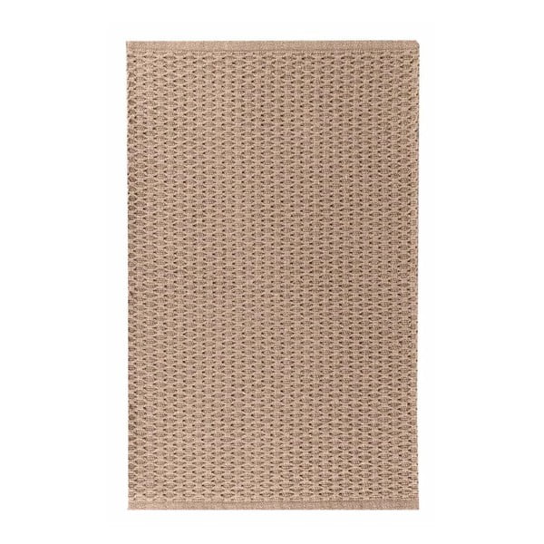 Tappeto lavabile marrone chiaro 50x80 cm Alivia - douceur d'intérieur