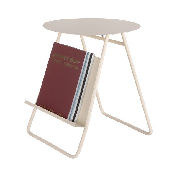 Tavolino rotondo in metallo ø 40 cm Esencia – Leitmotiv-image-2