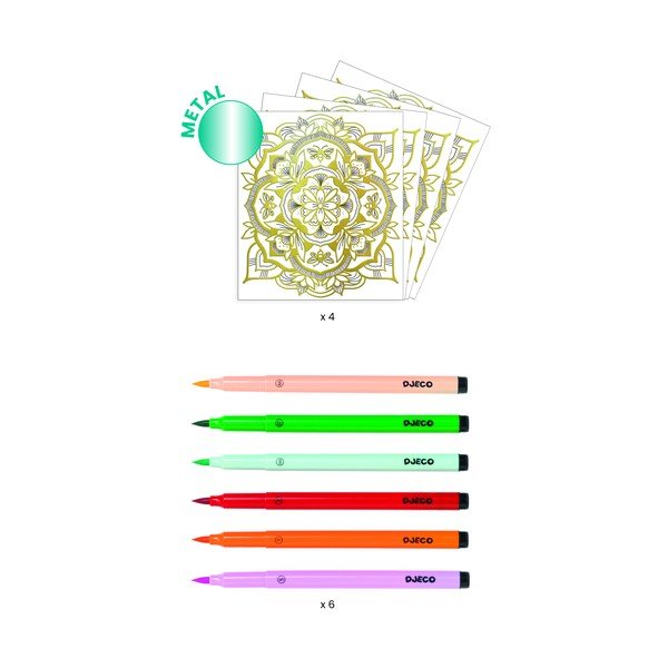 Pagine da colorare Flora - Djeco-image-1