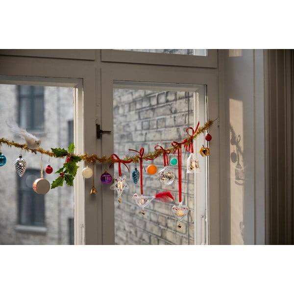 Decorazione per albero di natale in vetro soffiata a mano ø 5,5 cm Ann-Sofi Romme Annual Christmas Bell 2025 – Holmegaard-image-3