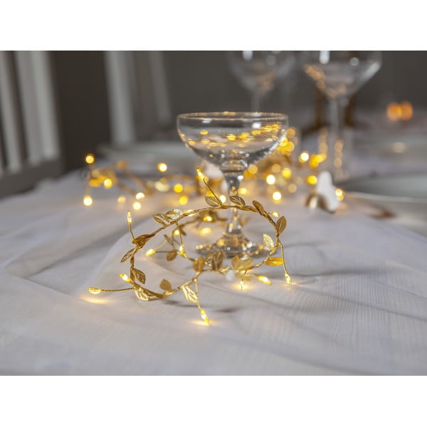 Decorazione luminosa con motivo natalizio in colore oro Winny - Star Trading-image-2