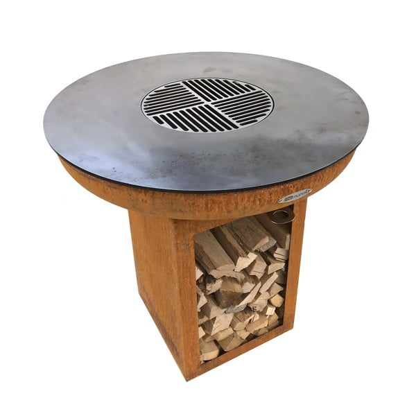 Griglia a legna da esterno marrone , ø 82 cm Carus M - Remundi-image-2