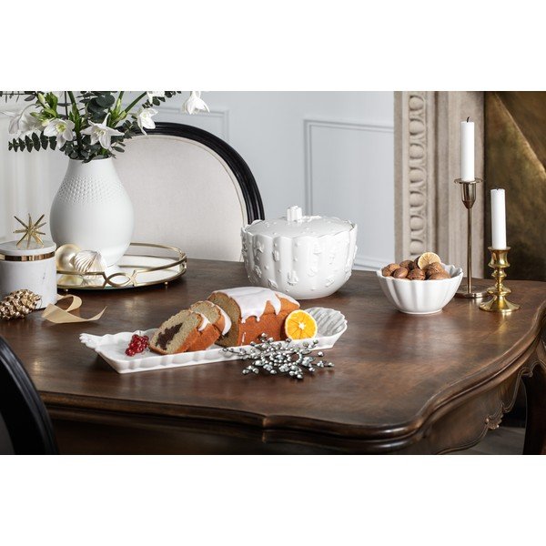 Vassoio in porcellana bianca, lunghezza 40 cm Toy's Delight - Villeroy&Boch-image-1