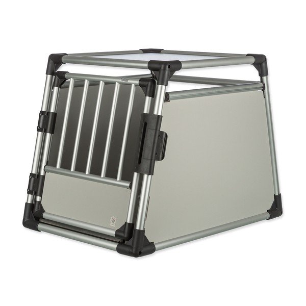 Trasportino argentato per animali domestici 65x63 cm Trixie M-L – Plaček Pet Products