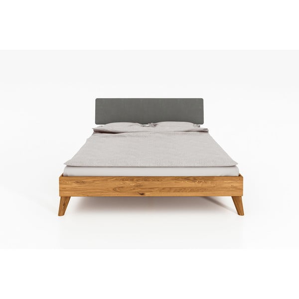 Letto matrimoniale in rovere 140x200 cm Greg 3 - The Beds-image-2