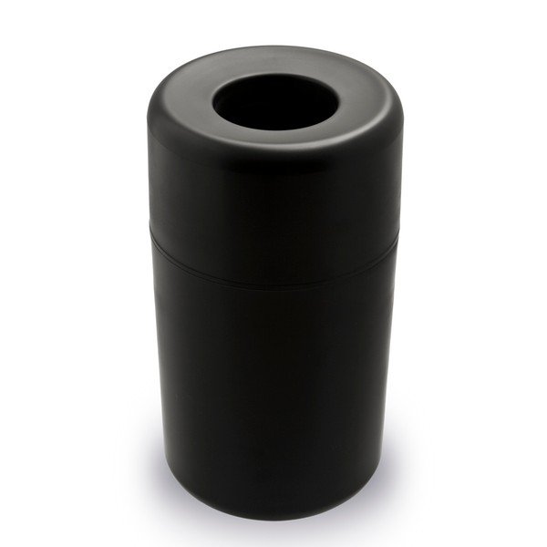 Černý odpadkový koš Qualy&CO Capsule