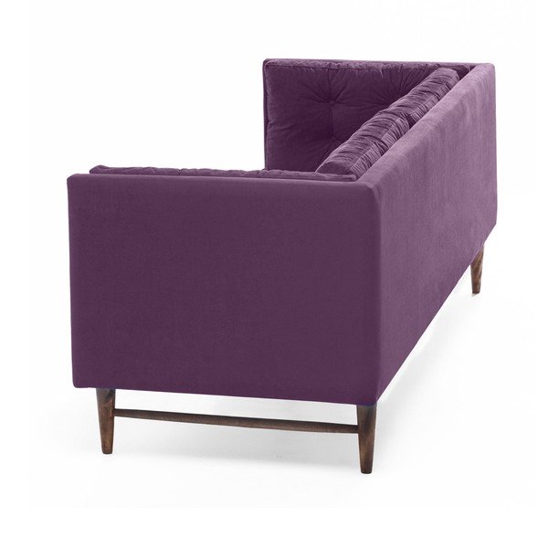 Divano a tre posti viola Eva - Balcab Home-image-2