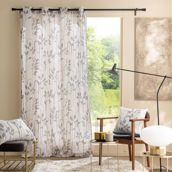 Tenda grigia 140x240 cm Roseris – douceur d'intérieur-image-3