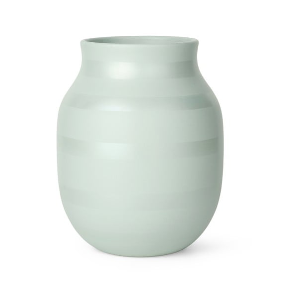 Vaso in ceramica color menta Omaggio - Kähler Design