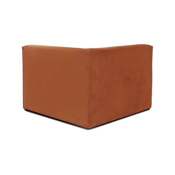 Compnente divano arancione in velluto a coste Sting - Scandic-image-3