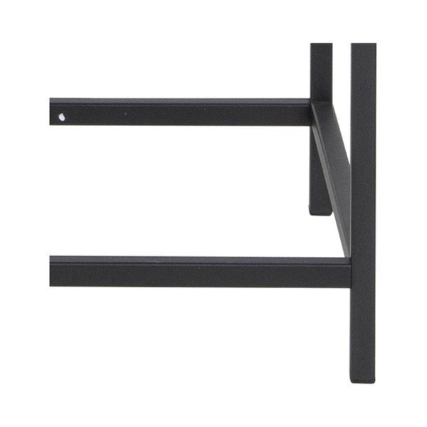 Vetrina in metallo nero 77x150 cm Seaford - Actona-image-2
