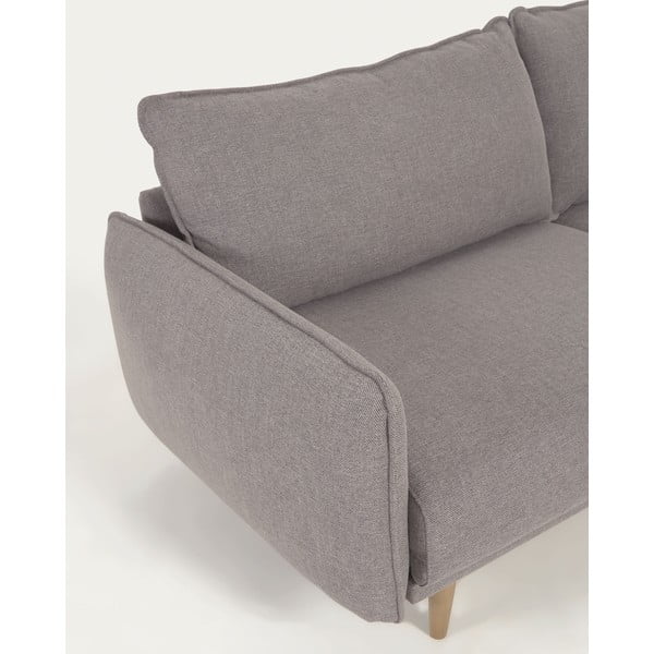 Divano grigio 210 cm Carlota - Kave Home-image-3