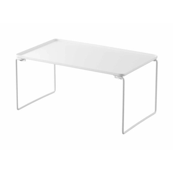 Ripiano aggiuntivo bianco in metallo 41x19 cm Tower – YAMAZAKI
