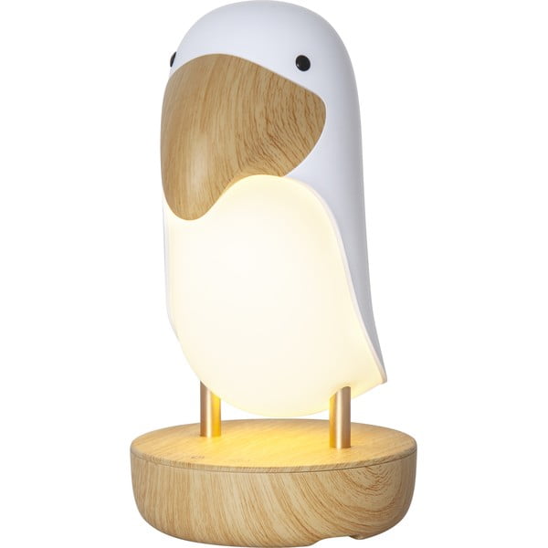 Luce notturna per bambini a LED bianco-marrone Toucan - Star Trading-image-4