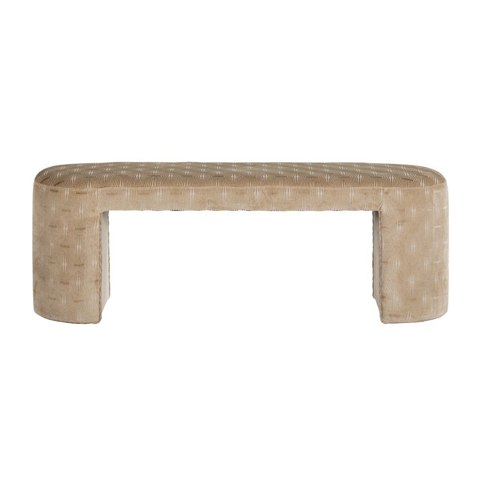 Panchina beige in imbottito Jacob – WOOOD | Panche