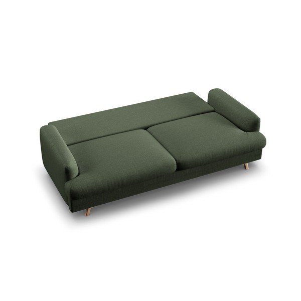Divano verde allungabile/con contenitore 233 cm Naomi – Micadoni -image-4