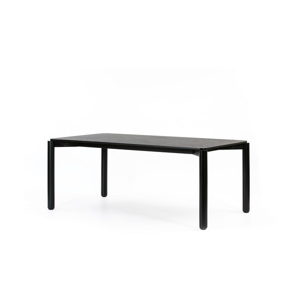 Tavolo da pranzo nero , 180 x 100 cm Atlas - Teulat-image-4