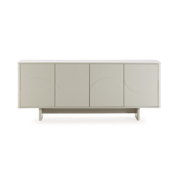 Cassettiera color crema 180x75x40 cm Solei – MOME