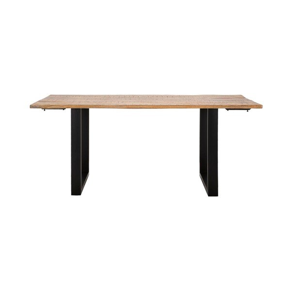Tavolo da pranzo con piano in legno di mango allungabile con estensione 90x180 cm Edge – Mauro Ferretti