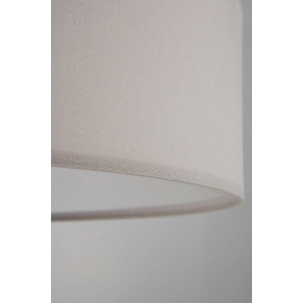 Plafoniera beige in tessuto ø 40 cm Allan – Jotex-image-3