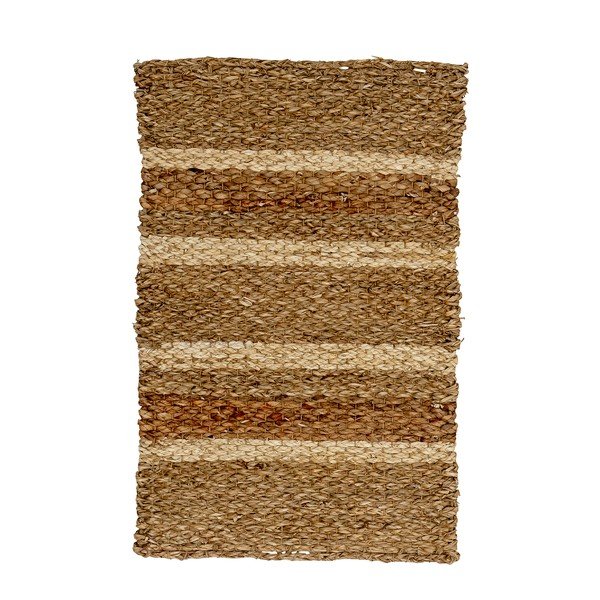 Tappeto marrone in erba marina tessuto a mano 45x70 cm Garon – Bloomingville