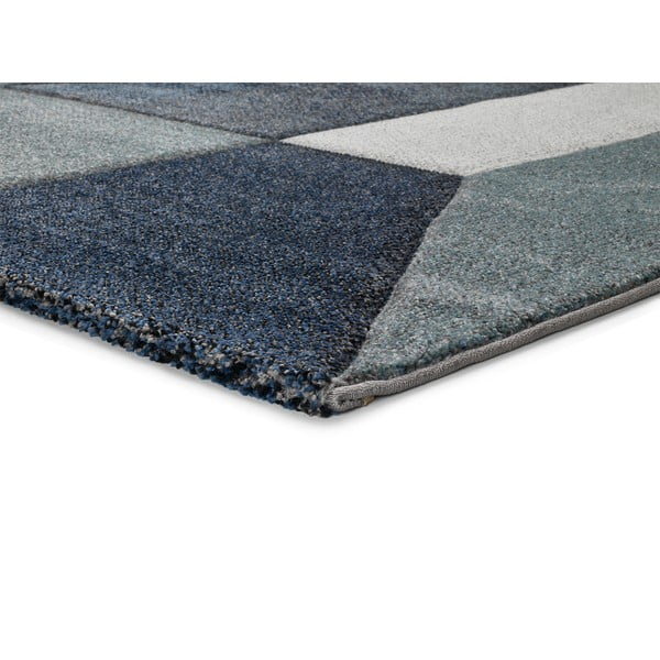 Tappeto blu Mya Geo, 120 x 170 cm - Universal-image-2