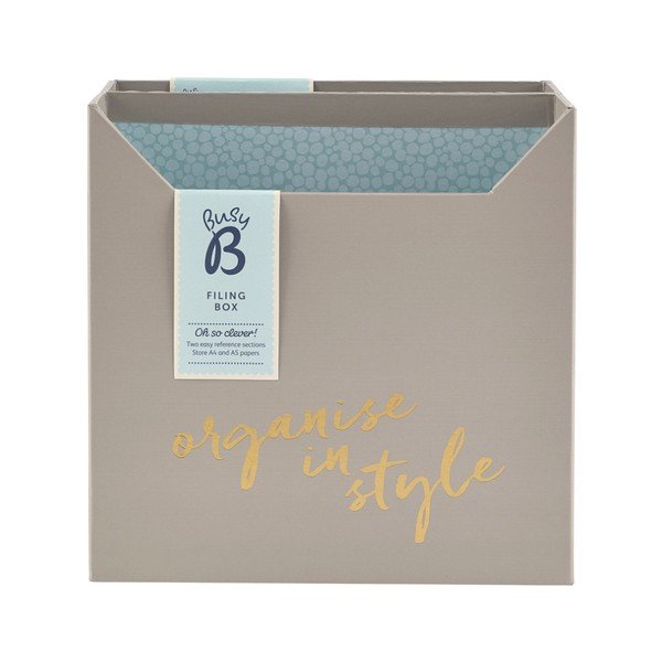 Šedý stolní organizér Busy B Filing Box-image-2