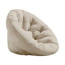 Poltrona in lino beige Nido - Karup Design