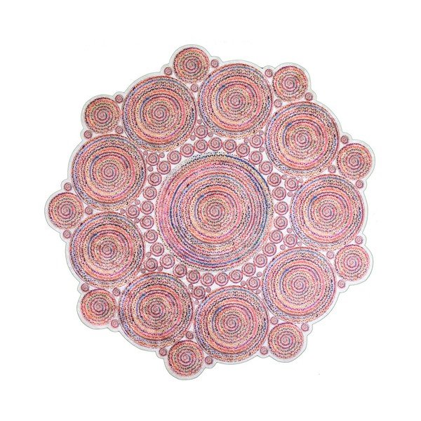 Tappeto Ruhno, ⌀ 100 cm - Vitaus-image-1