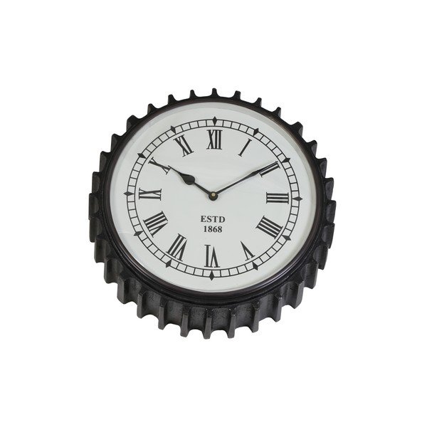 Orologio da parete Rad Black - Light & Living-image-1