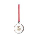 Pallina di Natale in vetro soffiata a mano ø 6,5 cm Ann-Sofi Romme Annual Christmas Bauble 2025 – Holmegaard